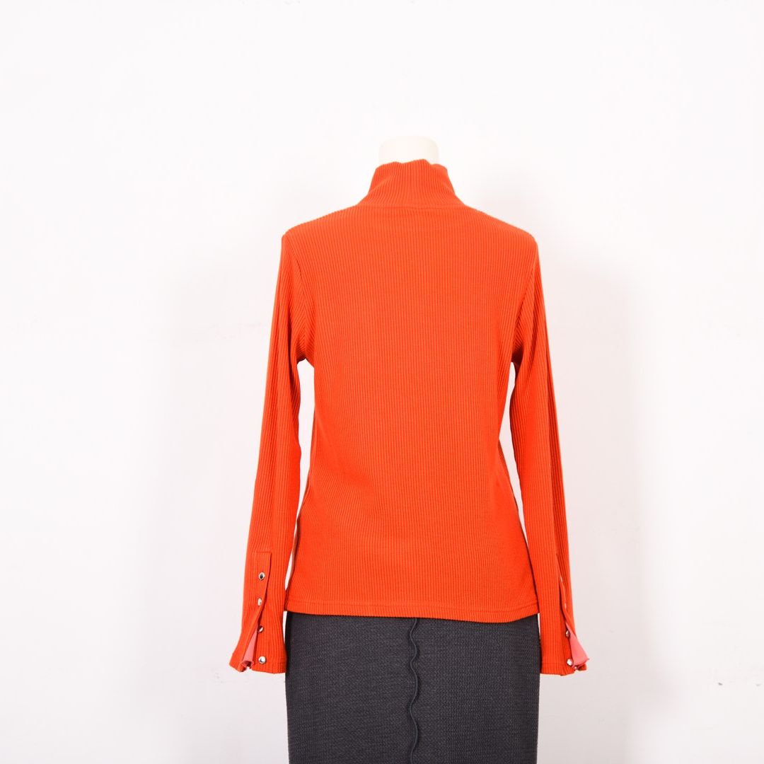 メッシュレイヤード　リブカットソー　B DONNA　6052118