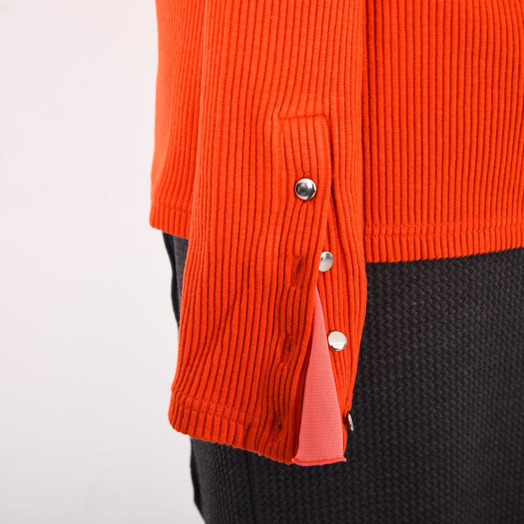 メッシュレイヤード　リブカットソー　B DONNA　6052118