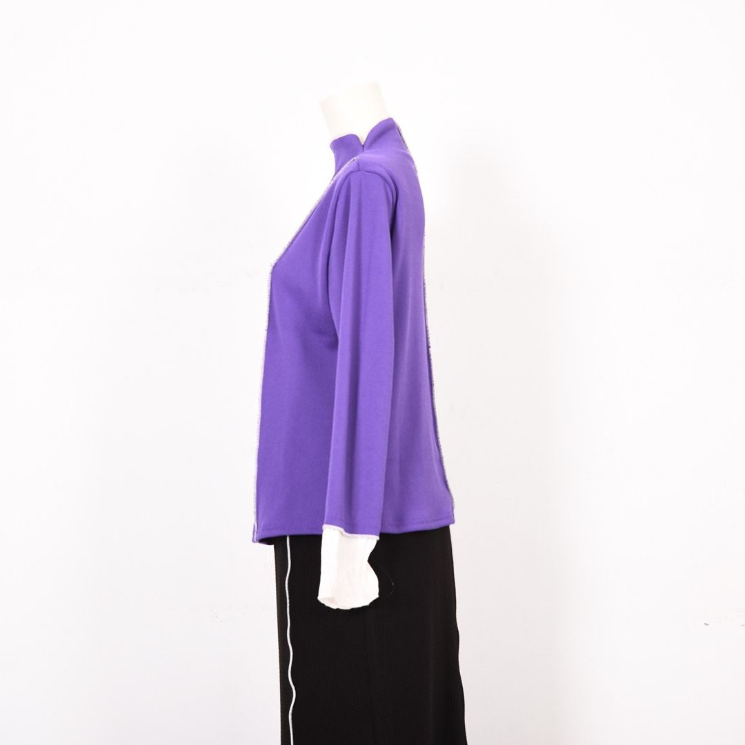 袖切り替え　リブカットソー　B DONNA　6052112