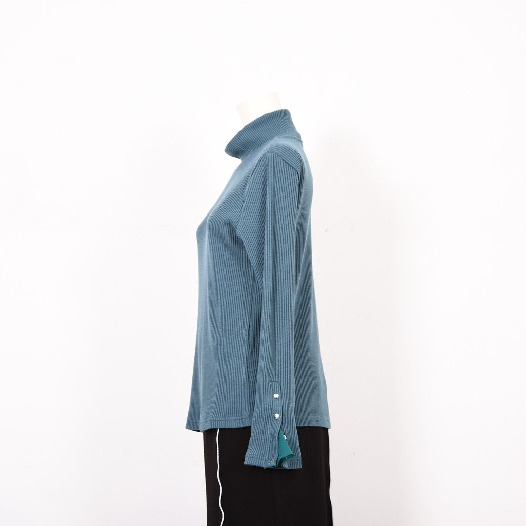 メッシュレイヤード　リブカットソー　B DONNA　6052118