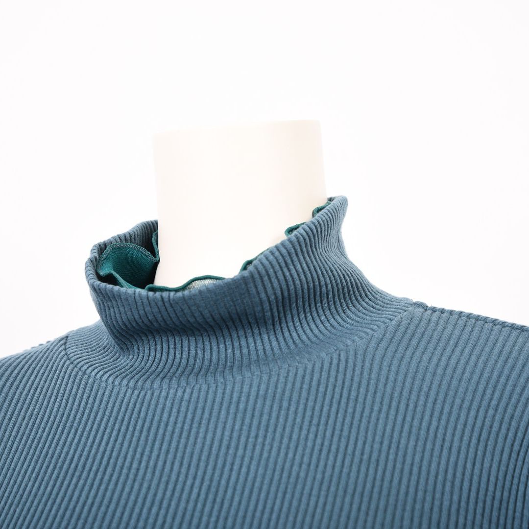 メッシュレイヤード　リブカットソー　B DONNA　6052118