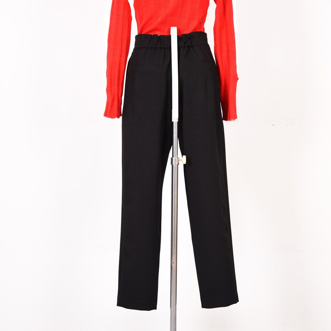 杢調サージ　テーパードパンツ　B DONNA　6056105