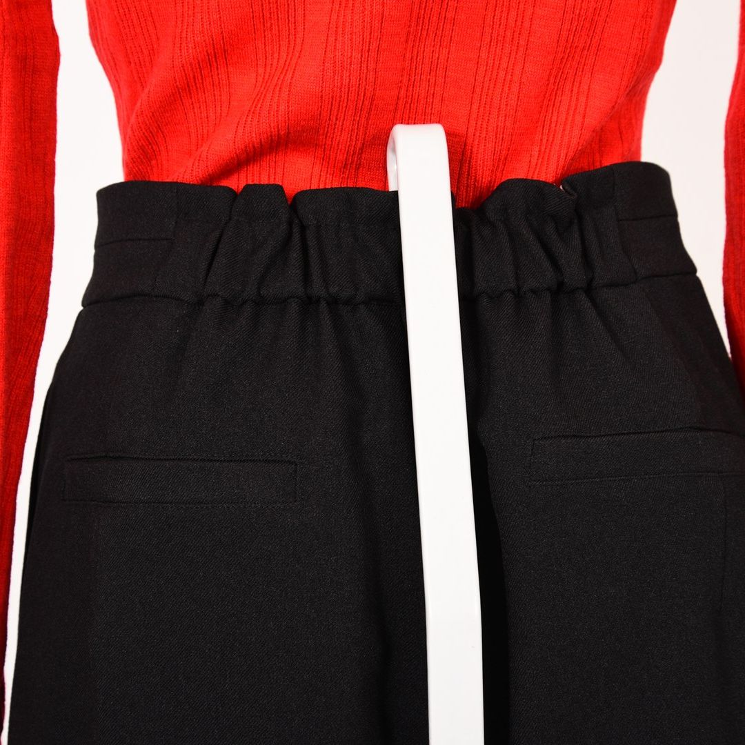 杢調サージ　テーパードパンツ　B DONNA　6056105