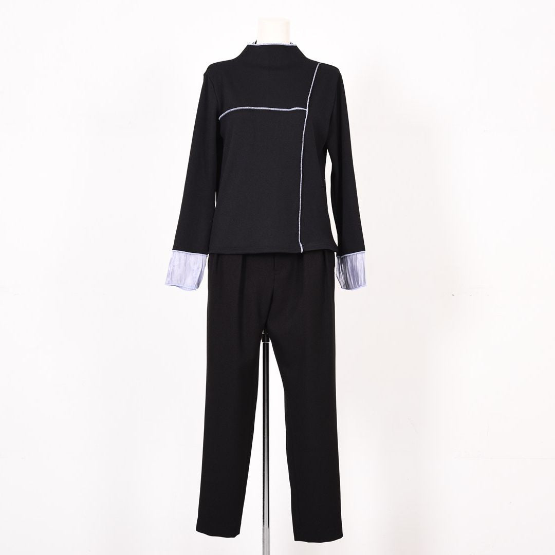 袖切り替え　リブカットソー　B DONNA　6052112