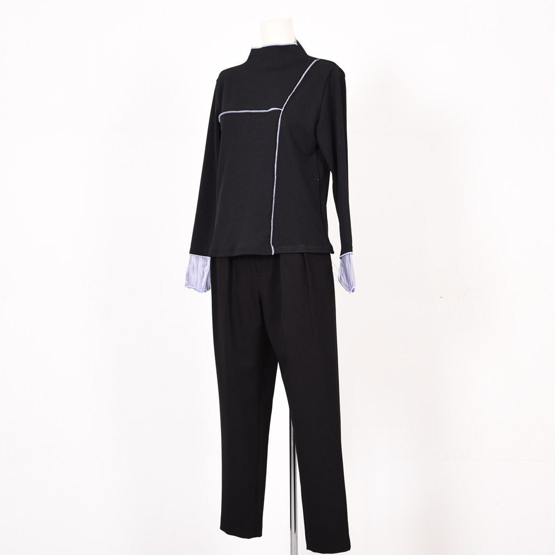 袖切り替え　リブカットソー　B DONNA　6052112