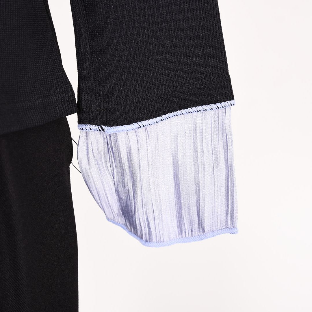 袖切り替え　リブカットソー　B DONNA　6052112