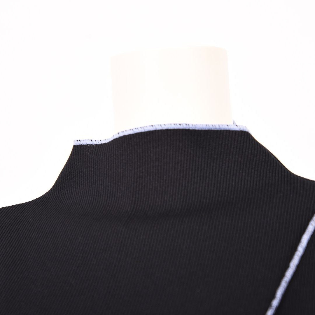 袖切り替え　リブカットソー　B DONNA　6052112