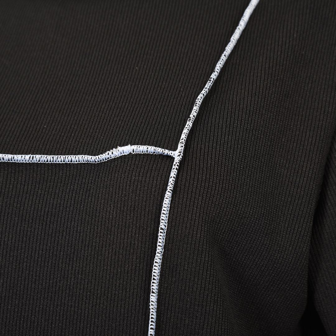 袖切り替え　リブカットソー　B DONNA　6052112