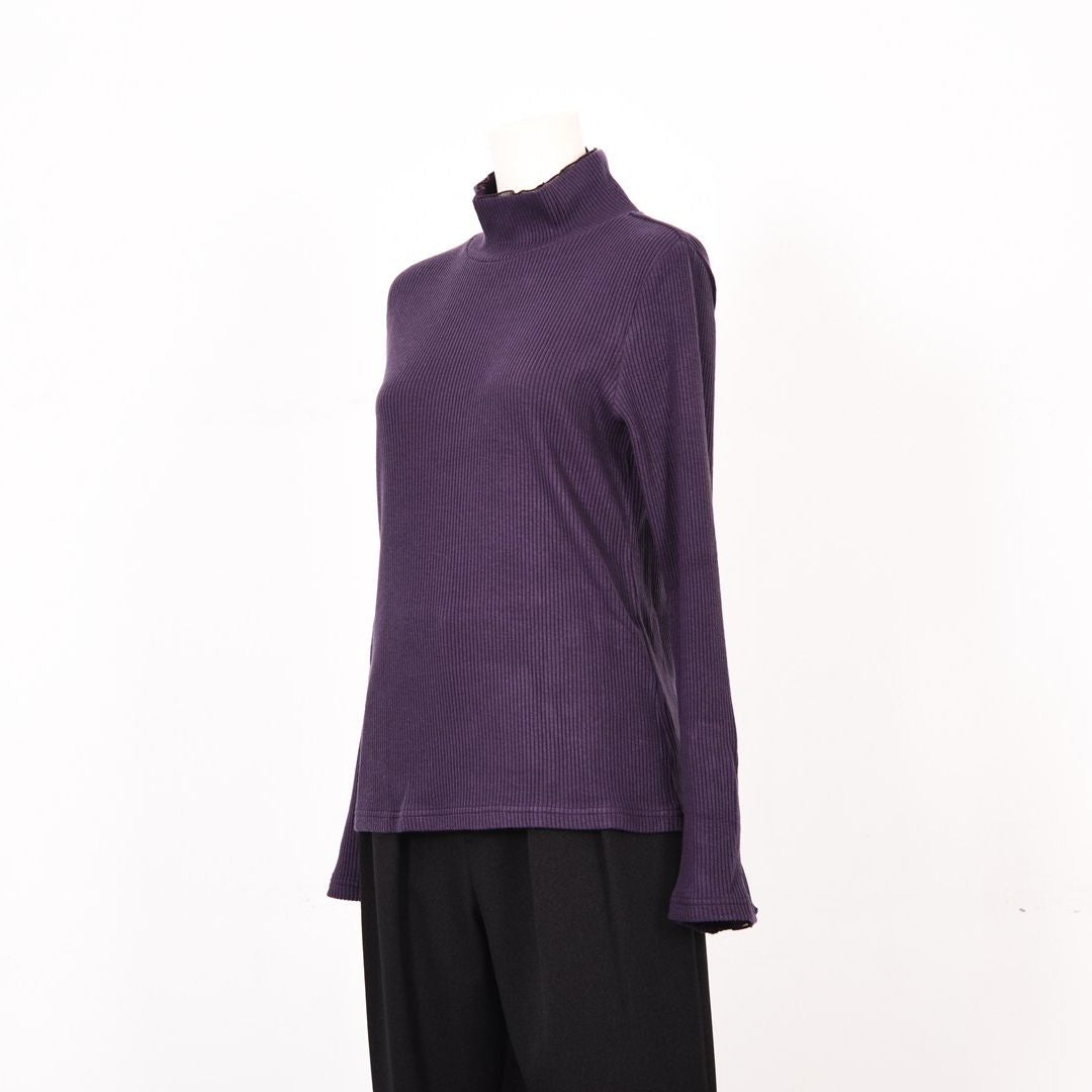 メッシュレイヤード　リブカットソー　B DONNA　6052118