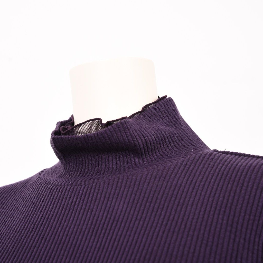 メッシュレイヤード　リブカットソー　B DONNA　6052118