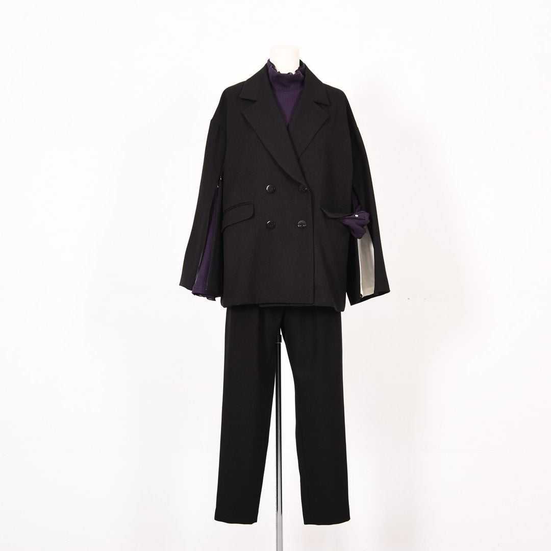 ダブルボタン　テーラードジャケット　B DONNA　6057108