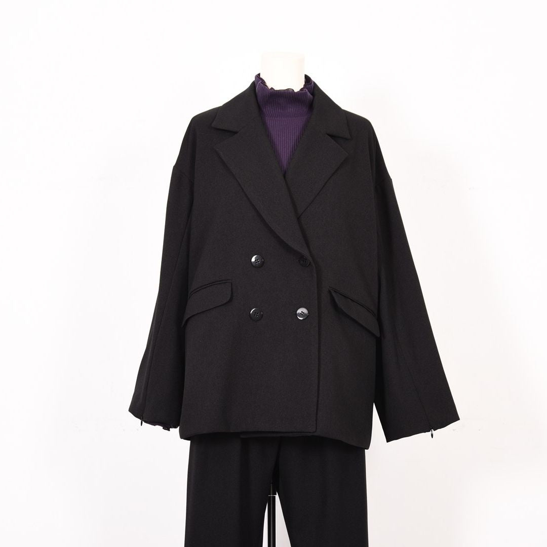 ダブルボタン　テーラードジャケット　B DONNA　6057108
