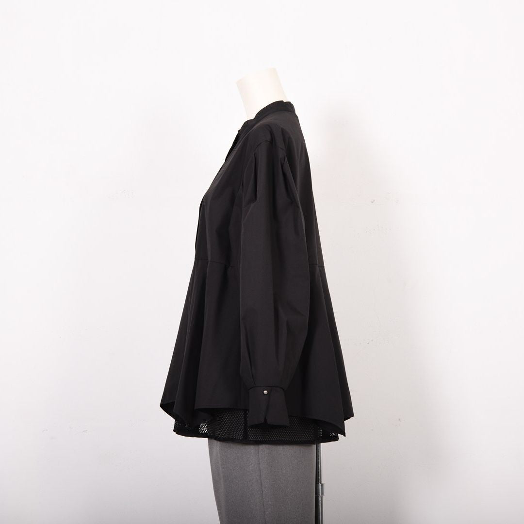 【MARK DOWN】ペプラムフレア　ブラウス　B DONNA　6051104