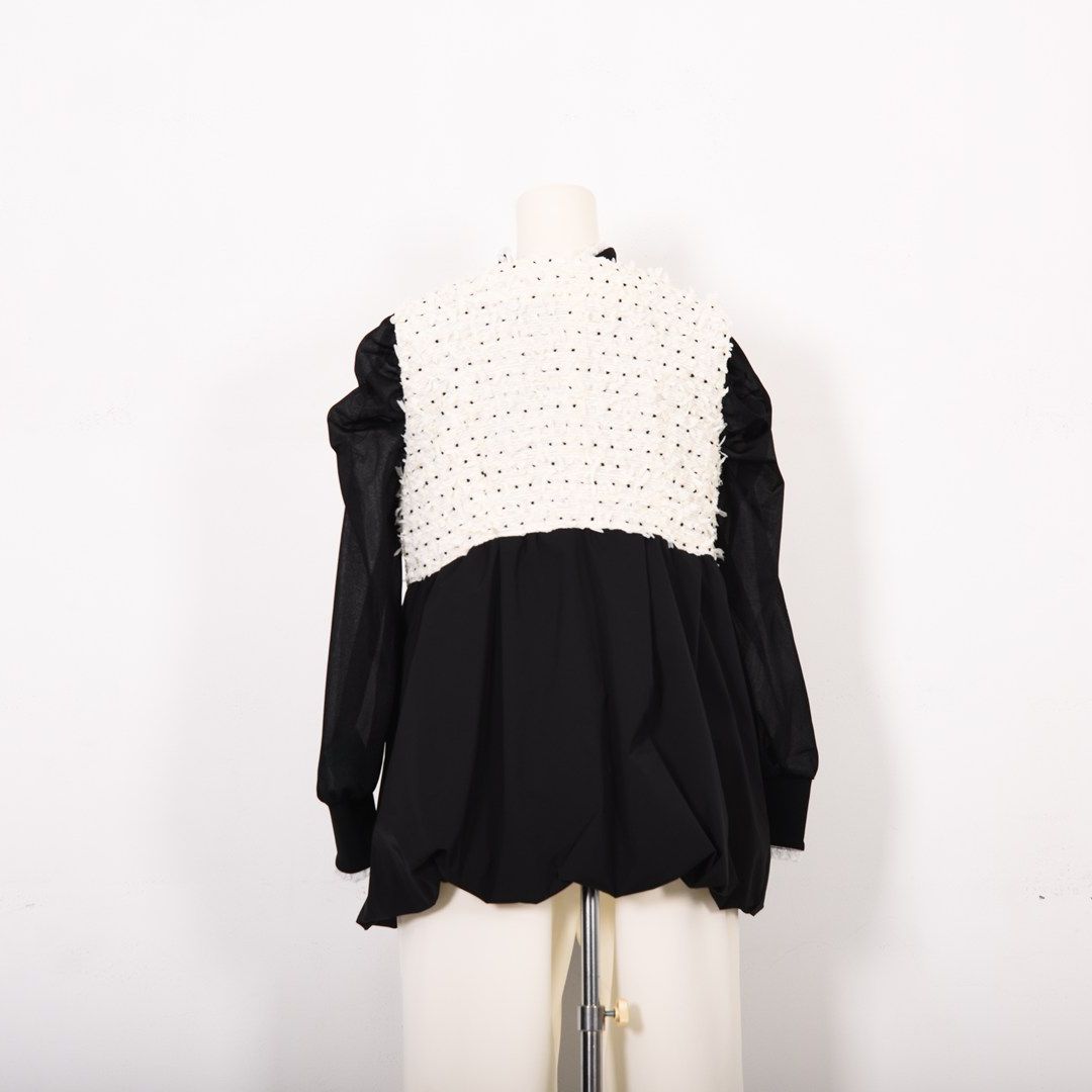 異素材ドッキング　ベスト　Dear Princess mieux　2057100