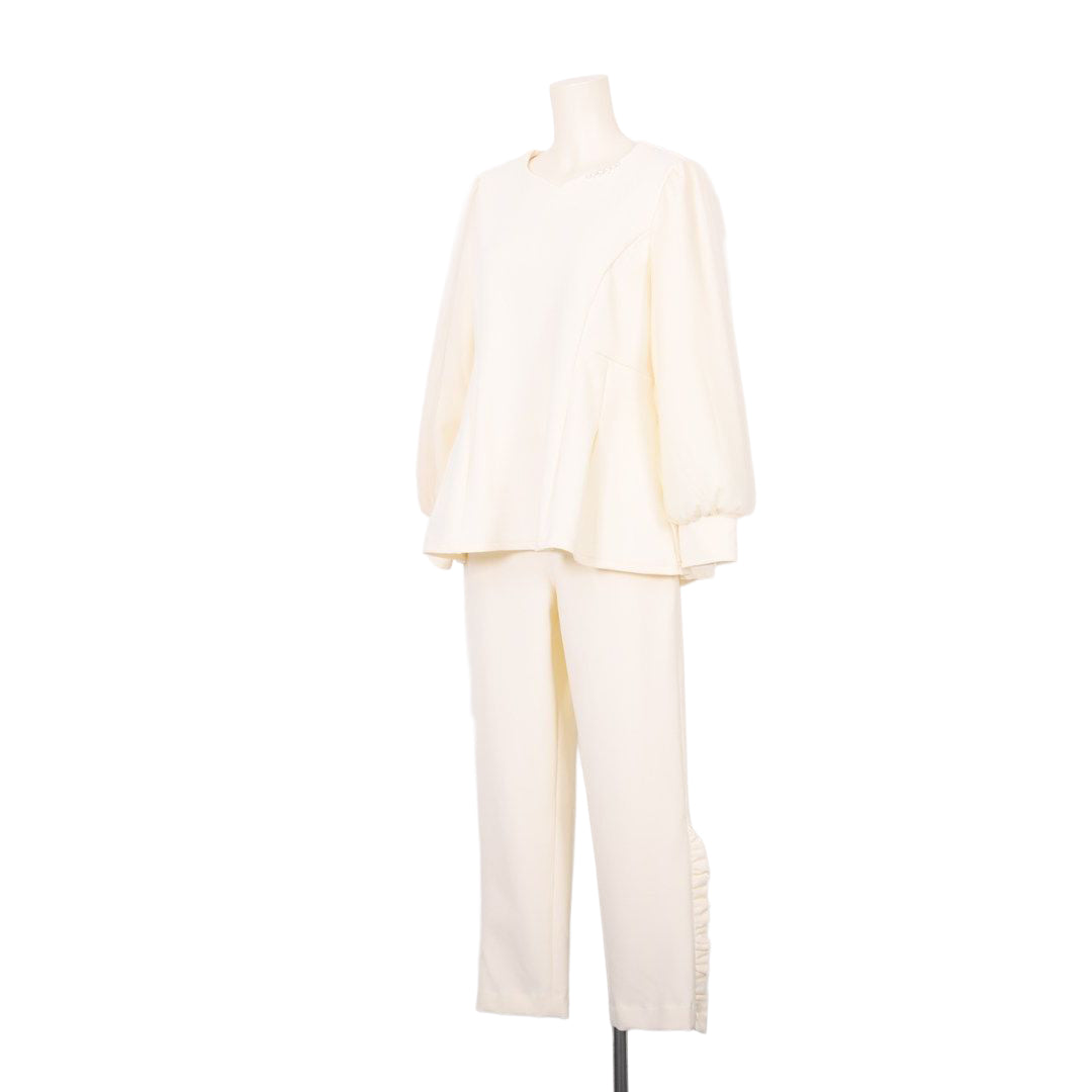 チュールレース袖　パールプルオーバー　Dear Princess　3052306