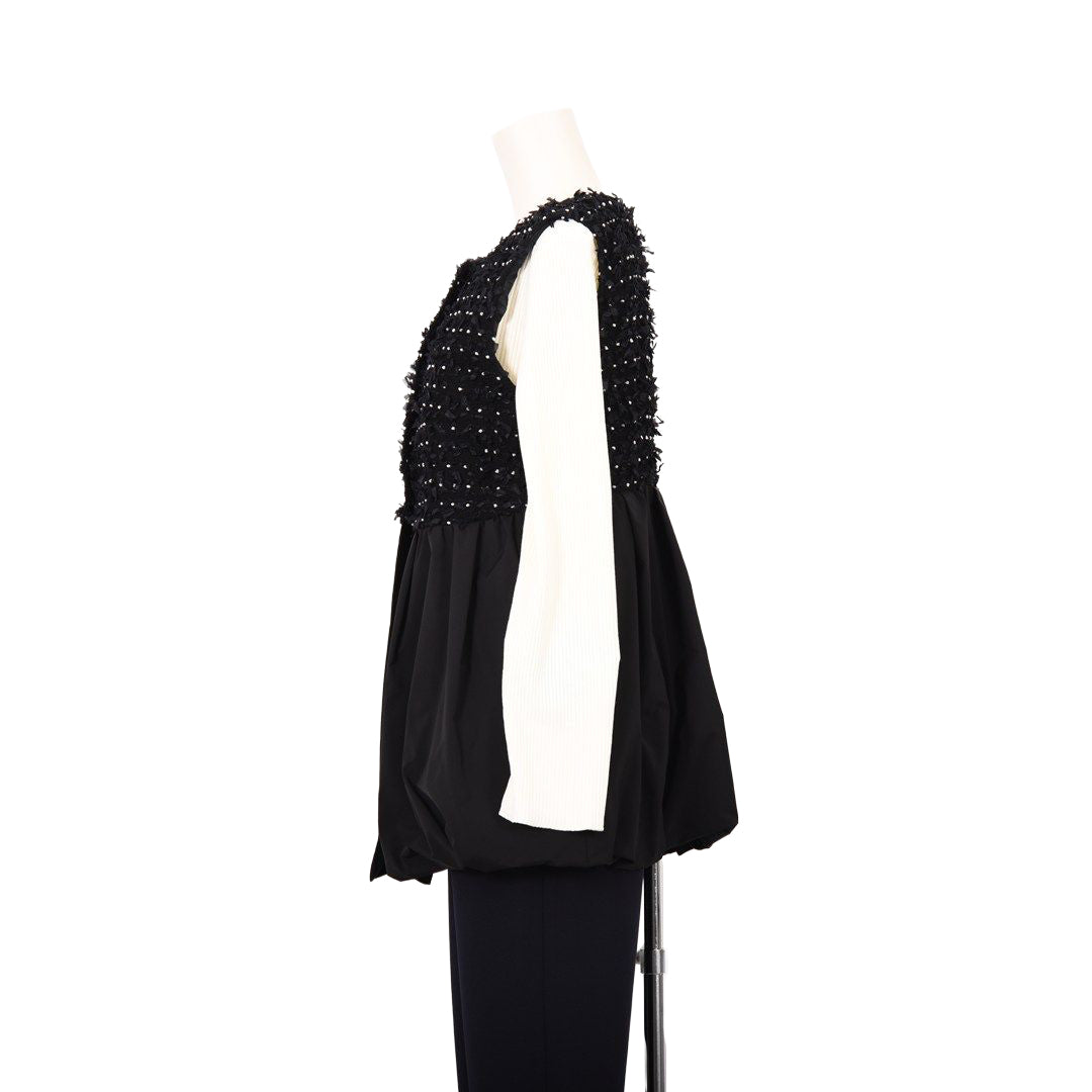 異素材ドッキング　ベスト　Dear Princess mieux　2057100