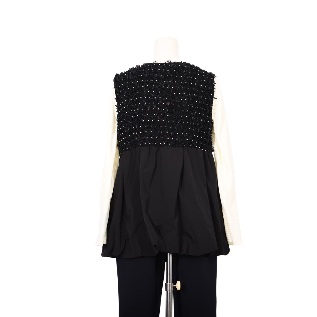 異素材ドッキング　ベスト　Dear Princess mieux　2057100