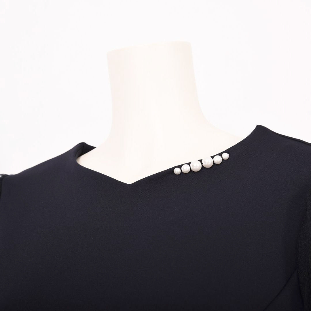 チュールレース袖　パールプルオーバー　Dear Princess　3052306