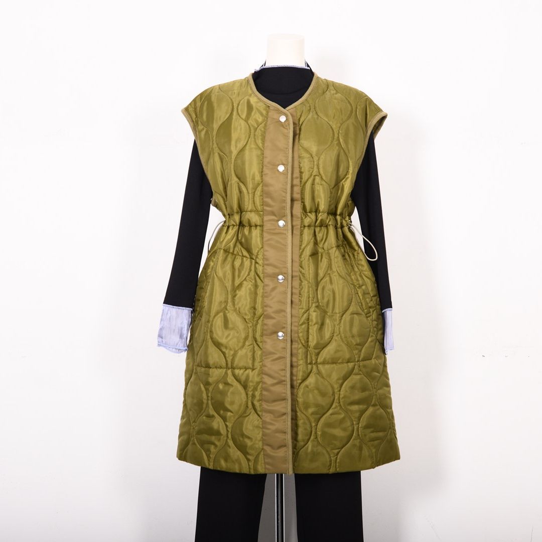 オニオンキルト　ロングベスト　B DONNA　6057111