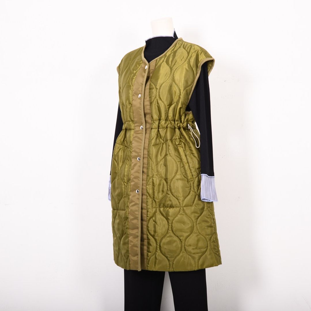 オニオンキルト　ロングベスト　B DONNA　6057111