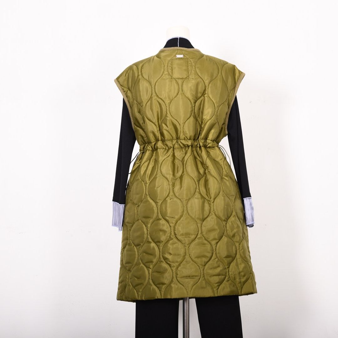 オニオンキルト　ロングベスト　B DONNA　6057111