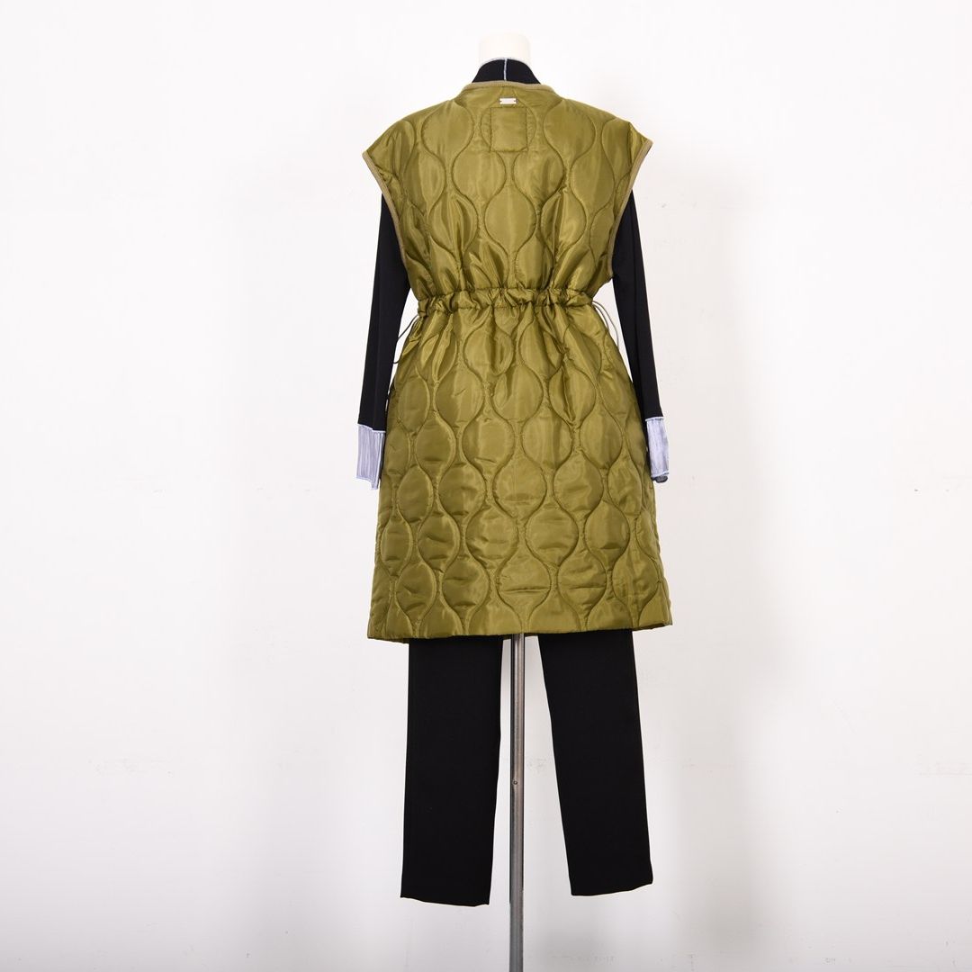 オニオンキルト　ロングベスト　B DONNA　6057111