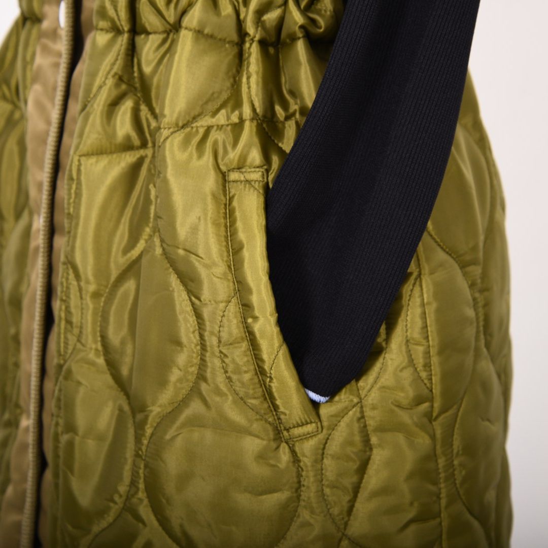 オニオンキルト　ロングベスト　B DONNA　6057111