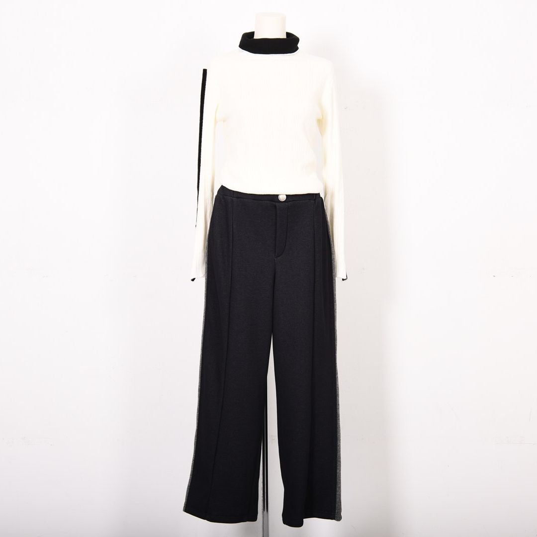 ボンバーヒート　ワイドパンツ　B DONNA　6056107