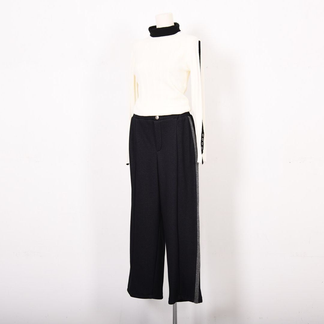 ボンバーヒート　ワイドパンツ　B DONNA　6056107