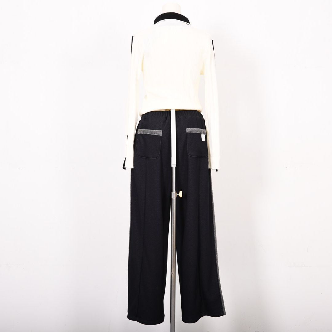 ボンバーヒート　ワイドパンツ　B DONNA　6056107