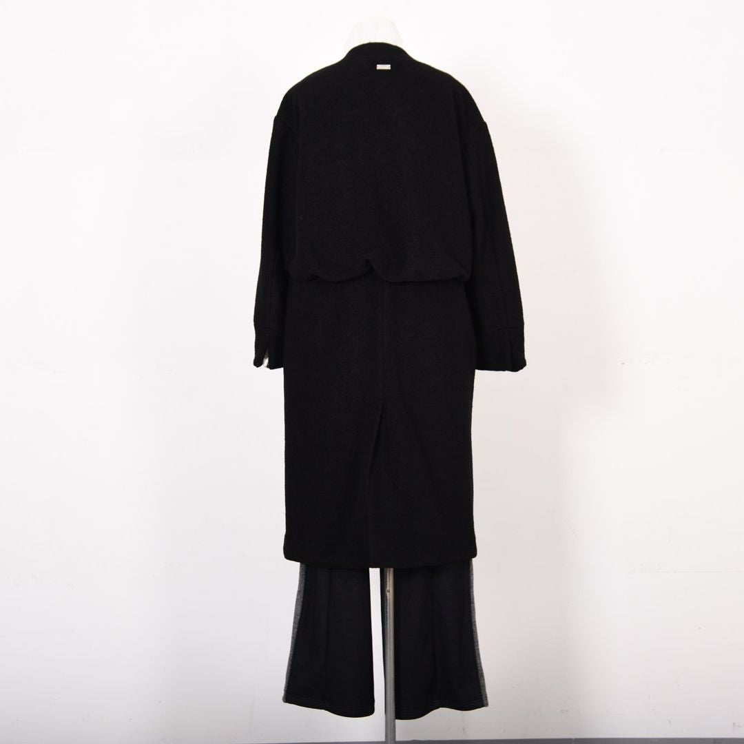 Vネック　ノーカラーコート　B DONNA　6058105