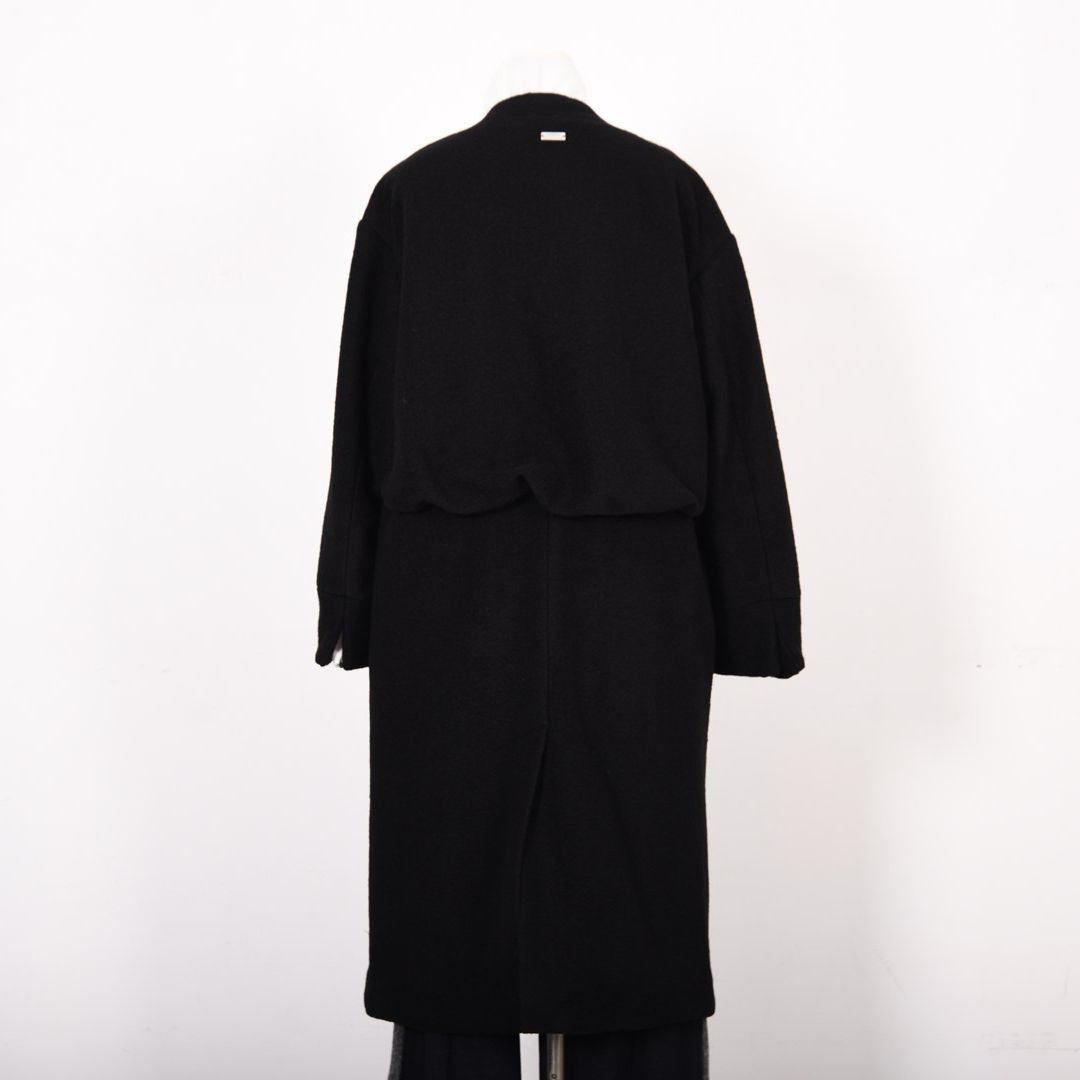 Vネック　ノーカラーコート　B DONNA　6058105