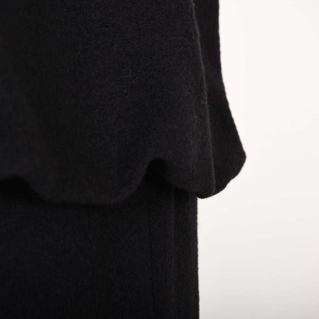 Vネック　ノーカラーコート　B DONNA　6058105