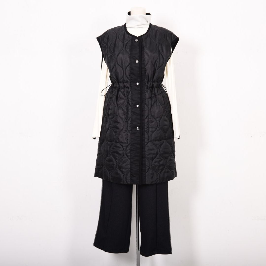 オニオンキルト　ロングベスト　B DONNA　6057111