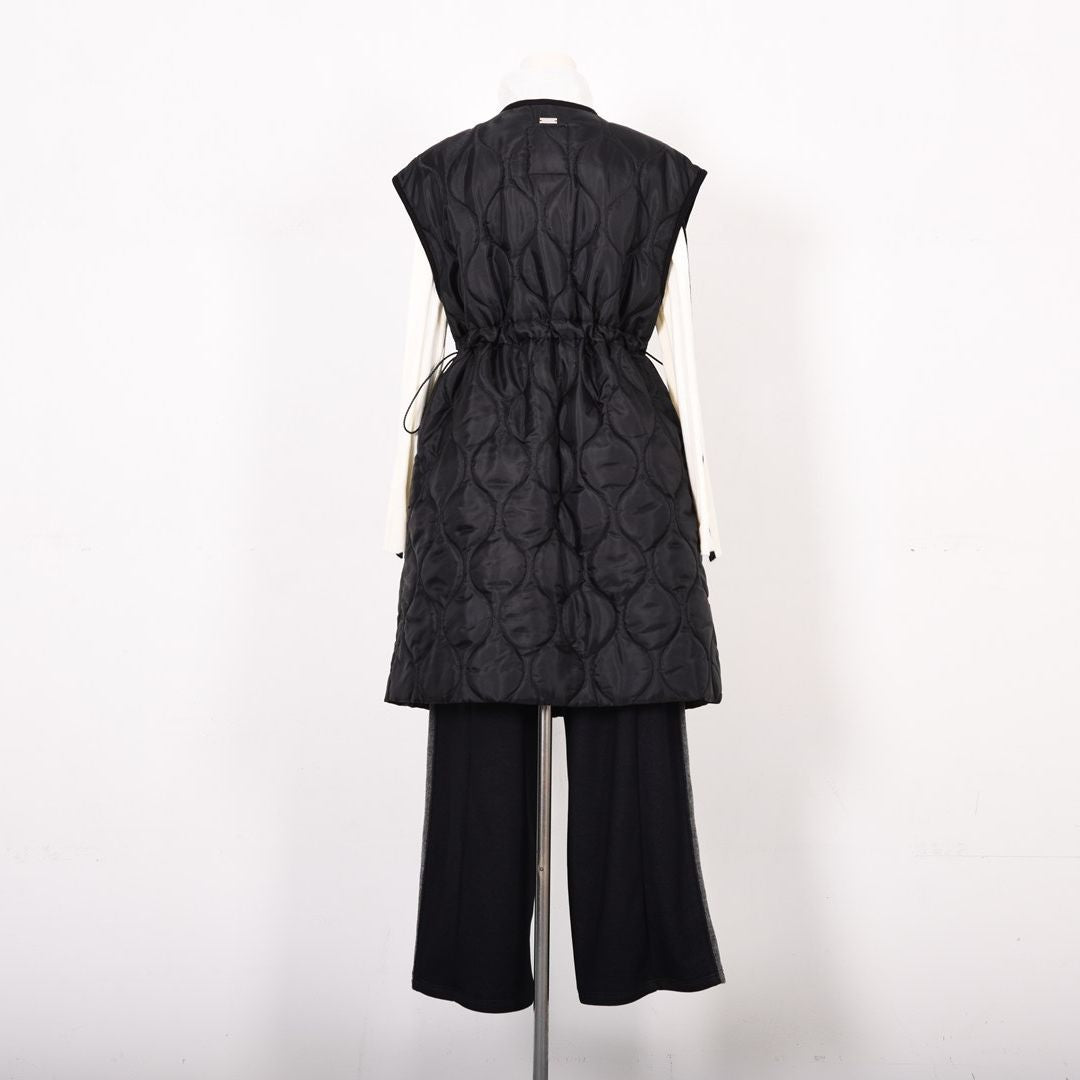 オニオンキルト　ロングベスト　B DONNA　6057111