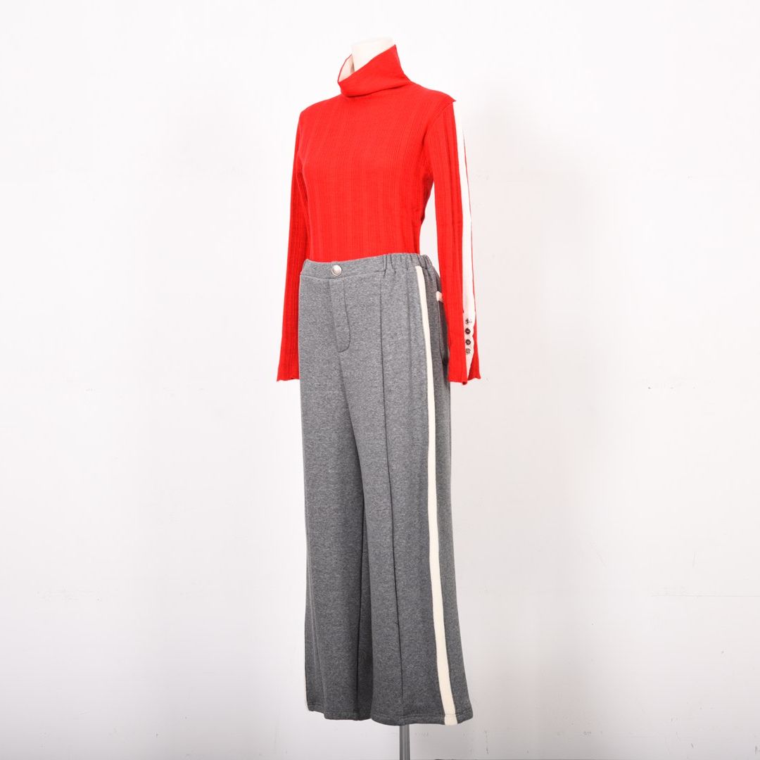 ボンバーヒート　ワイドパンツ　B DONNA　6056107