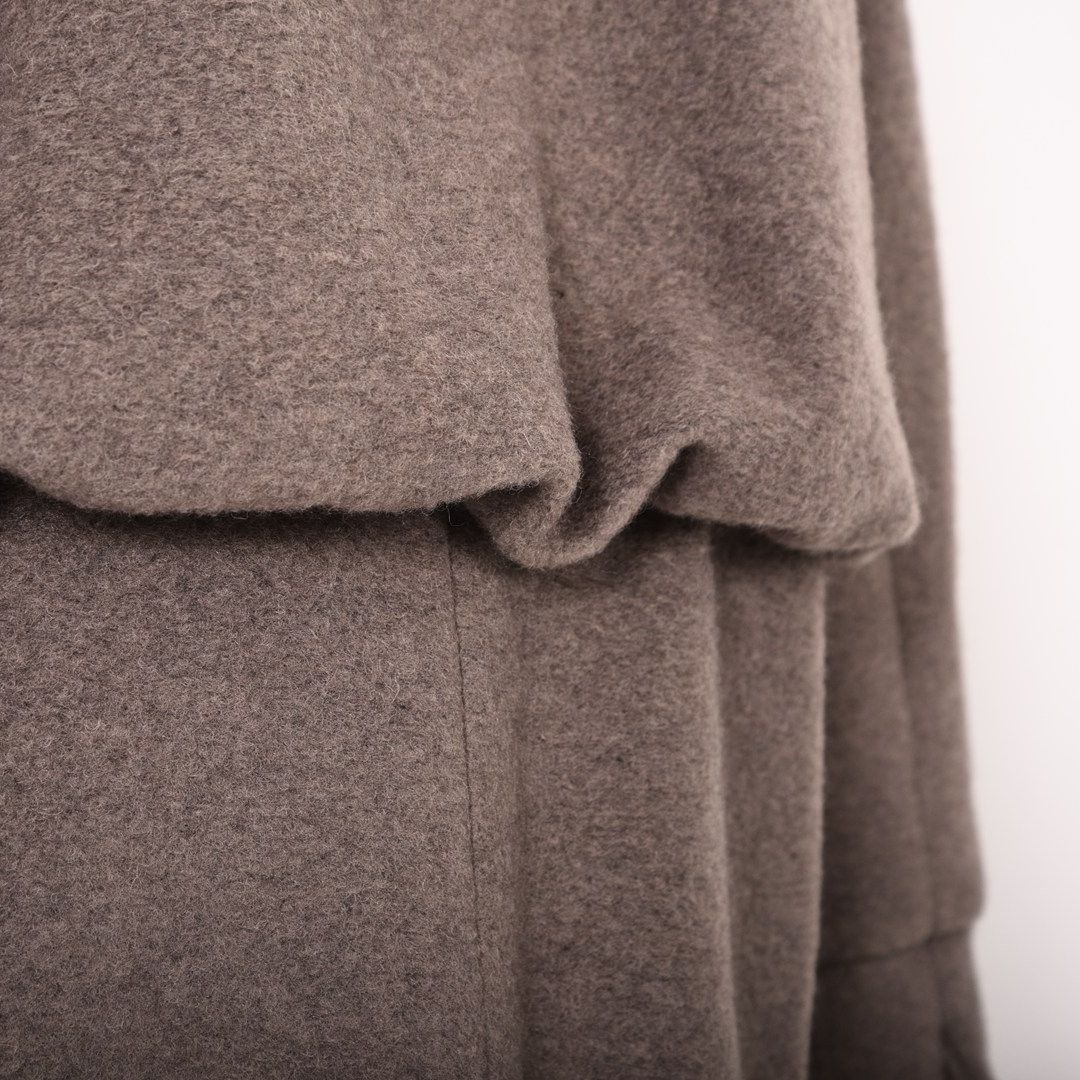 Vネック　ノーカラーコート　B DONNA　6058105