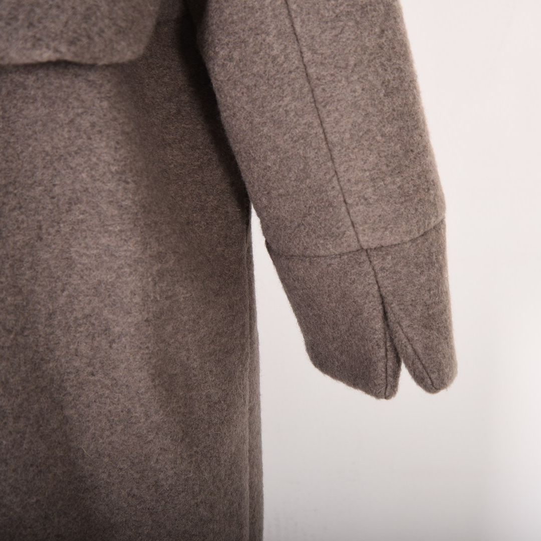 Vネック　ノーカラーコート　B DONNA　6058105