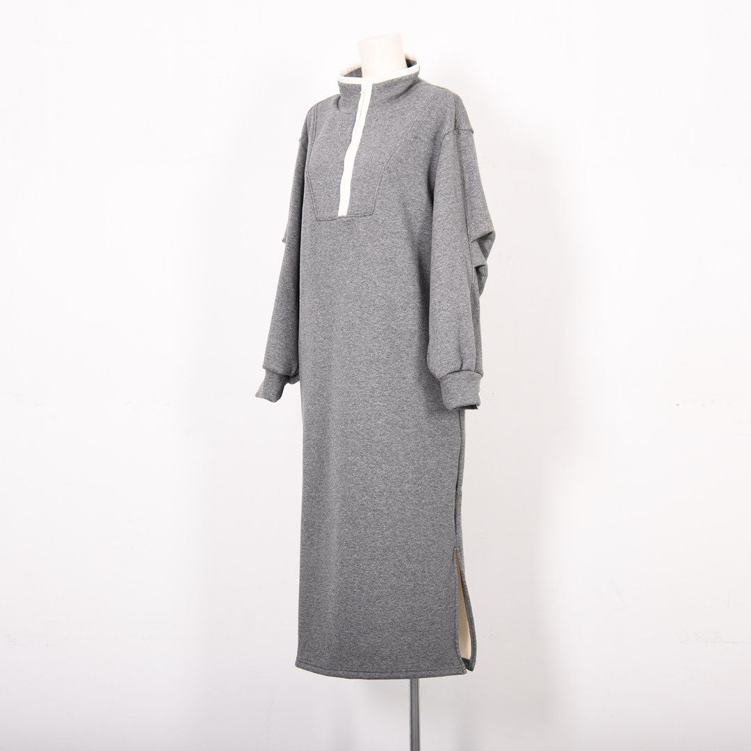 ボンバーヒート　ハーフジップワンピース　B DONNA　6059107