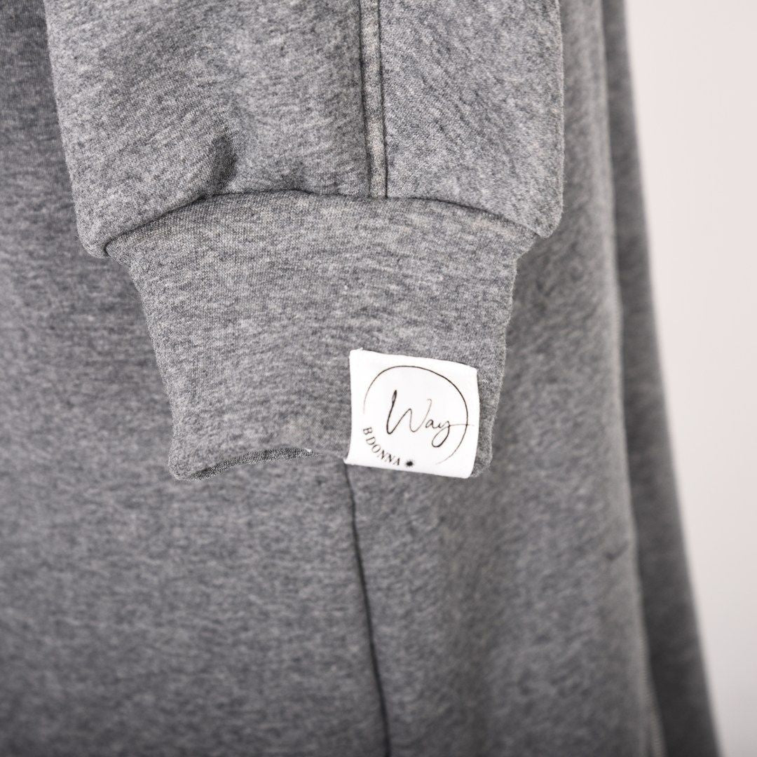 ボンバーヒート　ハーフジップワンピース　B DONNA　6059107