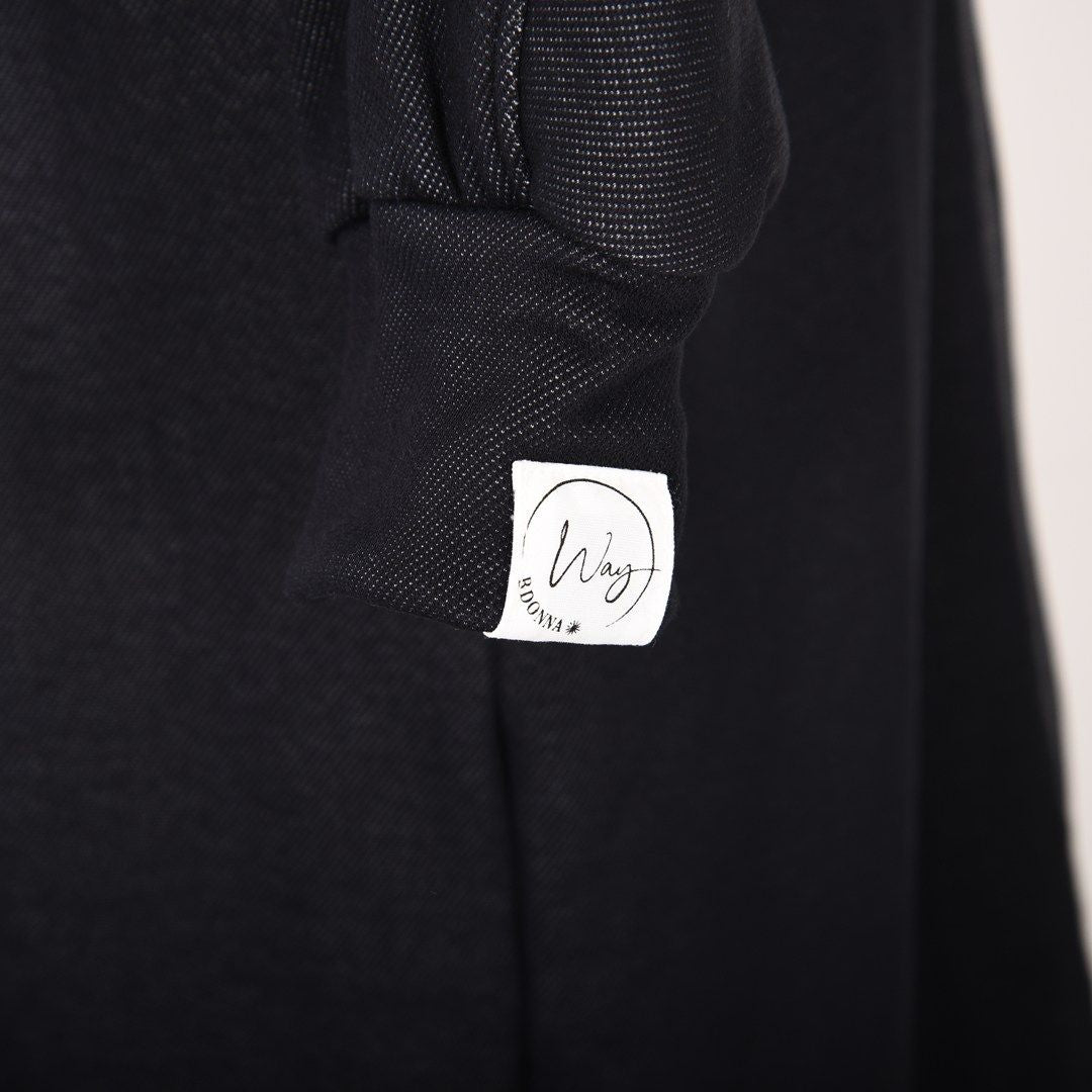 ボンバーヒート　ハーフジップワンピース　B DONNA　6059107