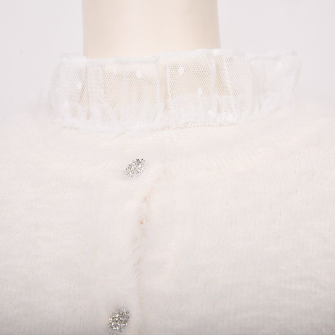 ふんわりニット　前ボタンカーディガン　Dear Princess　3053302