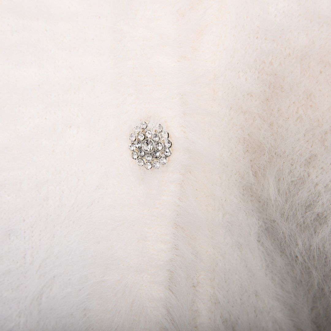 ふんわりニット　前ボタンカーディガン　Dear Princess　3053302