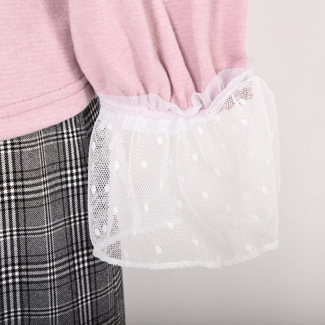 チュールフリル　リブカットソー　Dear Princess　3052307