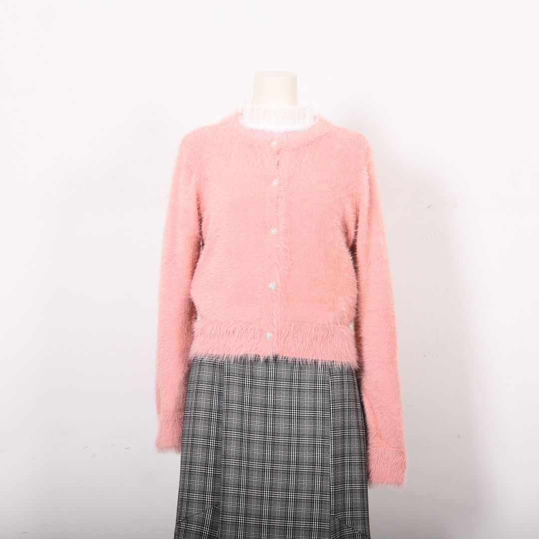 ふんわりニット　前ボタンカーディガン　Dear Princess　3053302