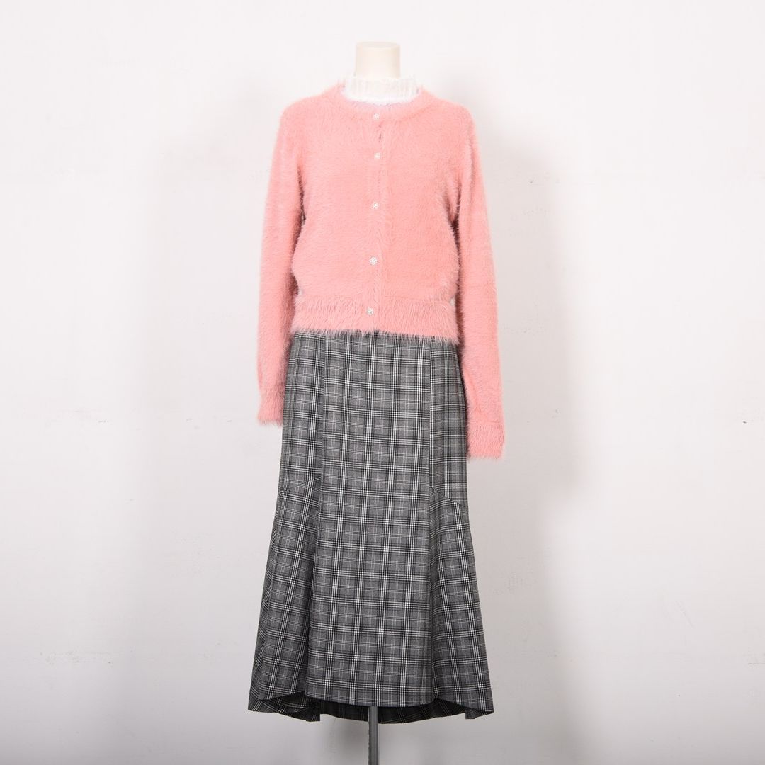 ふんわりニット　前ボタンカーディガン　Dear Princess　3053302