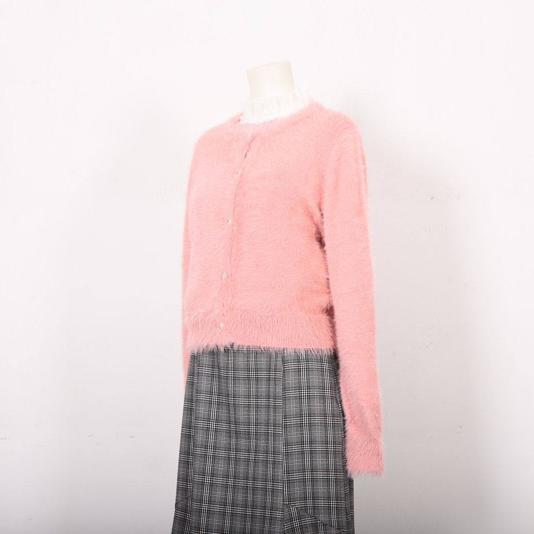 ふんわりニット　前ボタンカーディガン　Dear Princess　3053302