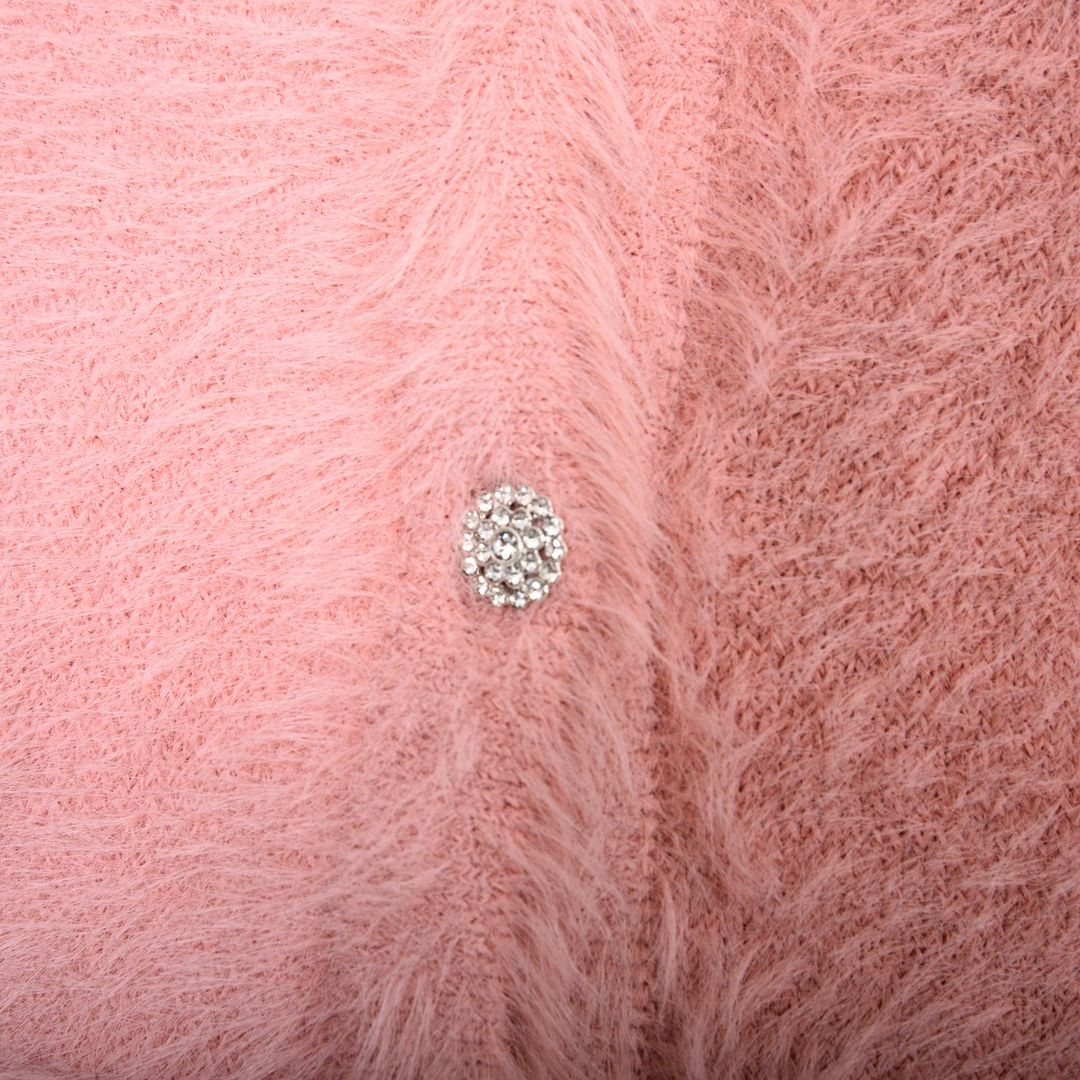 ふんわりニット　前ボタンカーディガン　Dear Princess　3053302