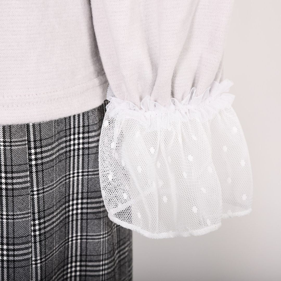 チュールフリル　リブカットソー　Dear Princess　3052307