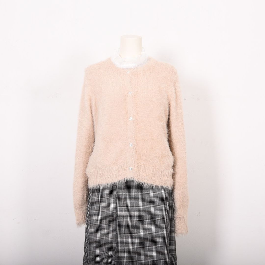 ふんわりニット　前ボタンカーディガン　Dear Princess　3053302